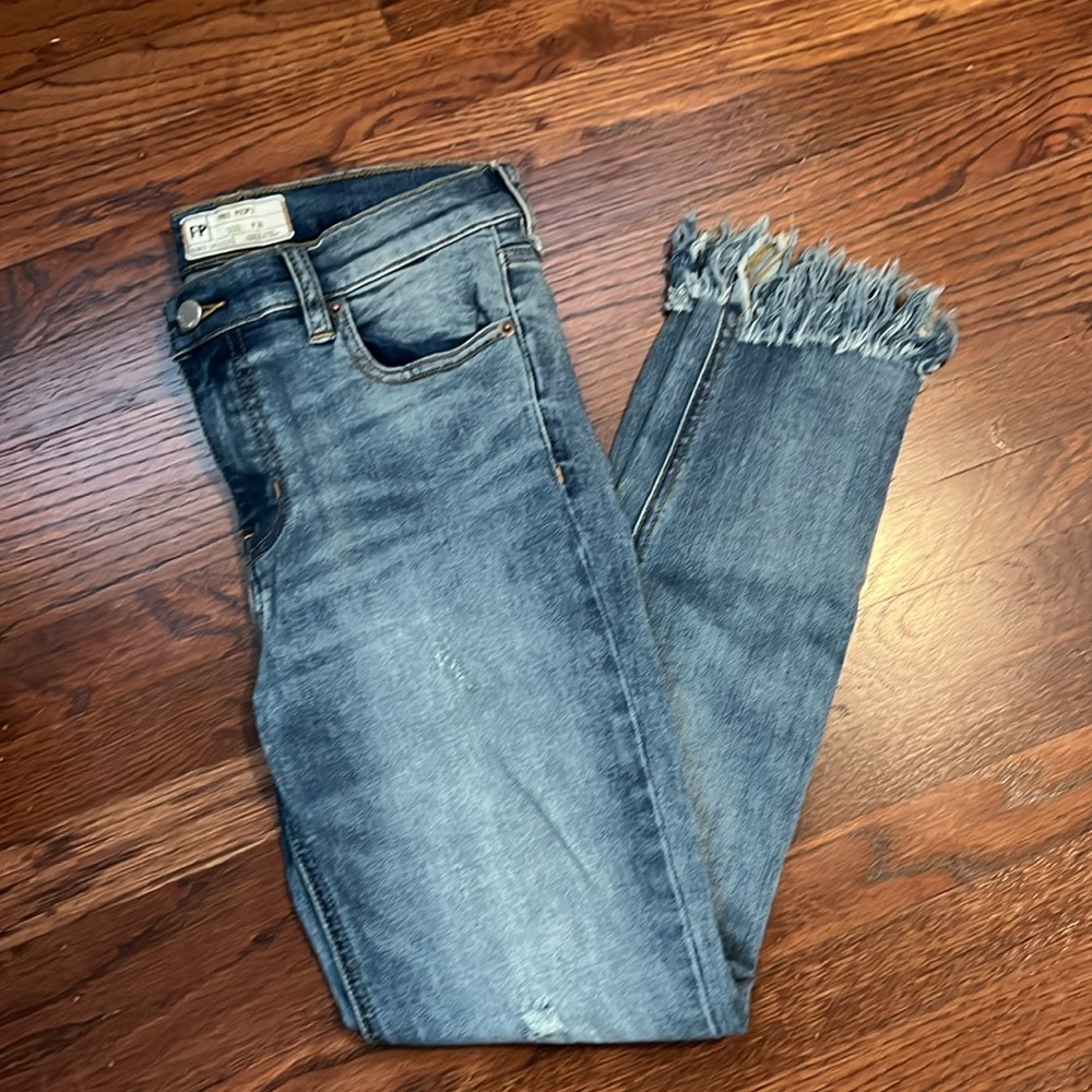 Free People Women's Fringe Jeans Size 28
